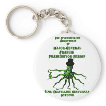The Time-Travelling Gentleman Octopus Key Chain