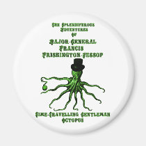 The Time-Travelling Gentleman Octopus magnets
