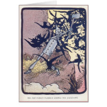 The Tin Woodman Battles the Jackdaws cards