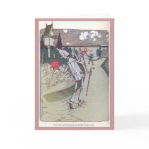The Tin Woodman Plucks the Rose cards