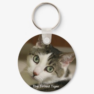 The Tiniest Tiger Keychain keychain