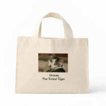 The Tiniest Tiger Natural Tote bags