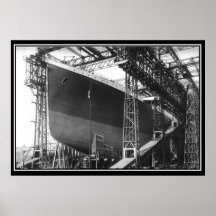 The Titanic series Poster Building of Titanic