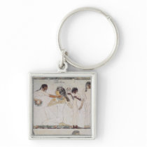The Toilet of Noblewomen Keychain