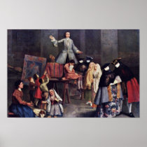 The Tooth-Puller By Longhi Pietro (Best Quality) Posters