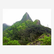 The top of Pali Lookout poster on Oahu