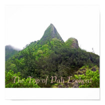 The Top of Pali Lookout posters by marcya7 The Top of Pali Lookout posters