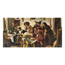 The Topsy-Turvy World By Steen Jan (Best Quality) Photo Card