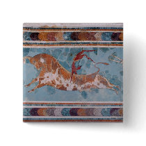 The Toreador Fresco, Knossos Palace, Crete Buttons