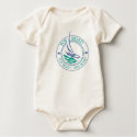 The Tot Spot_Toy Boat (Lavender & Teal) t-shirt by FUNauticals The Tot Spot_Toy Boat (Lavender & Teal) t-shirt