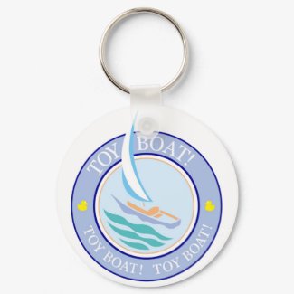 The Tot Spot_Toy Boat (multicolor) duckie keychain