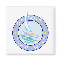 The Tot Spot_Toy Boat (multicolor) duckie magnet
