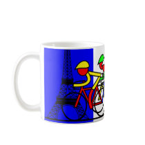 The Tour Arrives in Paris Coffee Mugs