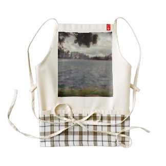 The tourist places of Sydney Zazzle HEART Apron