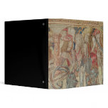 The Tournament, vertical loom tapestry Vinyl Binders