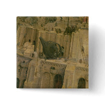 The Tower of Babel Pinback Button
