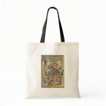 The Tower Of Babel By Meister Der Paraphrasen Des Tote Bag