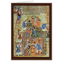 The Tower Of Babel By Meister Der Paraphrasen Des Card