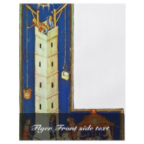 The Tower Of Babel By Meister Der Weltenchronik (B Personalized Flyer