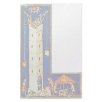 The Tower Of Babel By Meister Der Weltenchronik (B Stationery