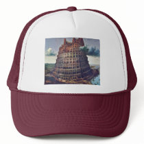 The Tower Of Babel. By Pieter Bruegel Mesh Hat
