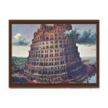 The Tower Of Babel. By Pieter Bruegel Post Cards