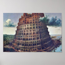 The Tower Of Babel. By Pieter Bruegel Posters