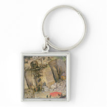 The Tower of Babel Key Chain