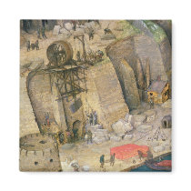 The Tower of Babel Refrigerator Magnet