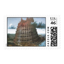 The Tower of Babel - Pieter Bruegel the Elder Stamps