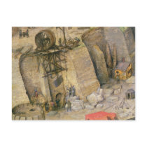 The Tower of Babel Postcard