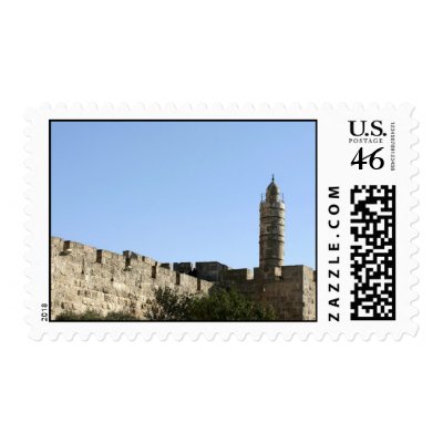 The tower of David Postage by Yarijik
