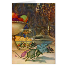 The Town Mouse and The Country Mouse Greeting Card