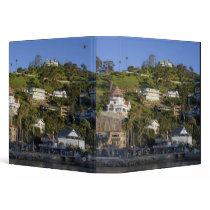 The town of Avalon on Catalina Island, 3 Ring Binder