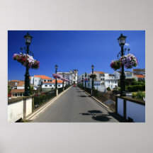 The town of Nordeste - Azores Posters
