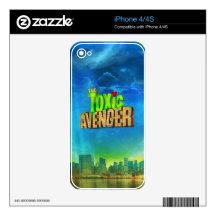 The Toxic Avenger iPhone 4 Decals
