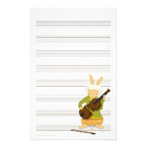 The Tragedy Music Manuscript Paper stationery