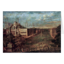 The Train Crosses The Grand Vizier Ameydan By Mour Card