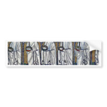 The Train Of The Holy Martyrs By Meister Von San A Bumper Sticker