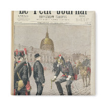 The Traitor The Degradation of Alfred Dreyfus Refrigerator Magnet