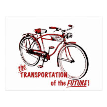 The Transportation of the Future Postcard