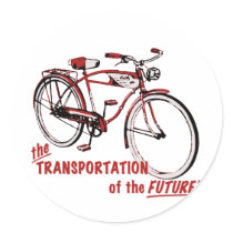 The Transportation of the Future Sticker