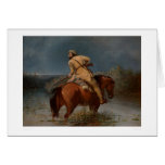 The Trapper's Last Shot (1388A) Greeting Cards