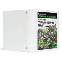 The Trashasaurus Rex binders