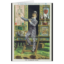 "The Traveling Quack" Snake Oil Salesman Greeting Cards