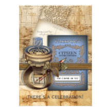 The Traveller Medium Party Invitations