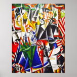 The Travler, by Lyubov Popova Poster