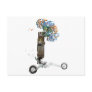The Tree House Chopper Motorcycle Postcard