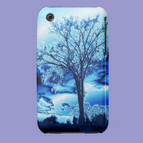 The Tree in Blue Ice iPhone 3 case casemate cases