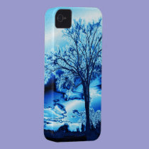 The Tree in Blue Ice iPhone 4 case casemate cases